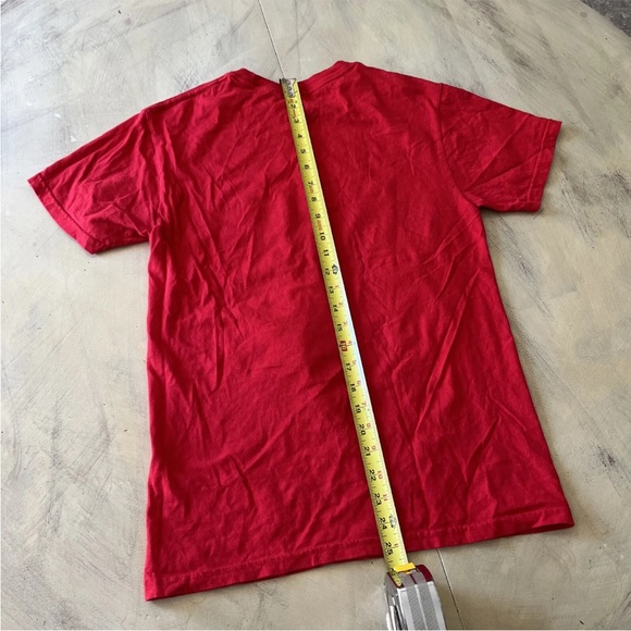 Nickelodeon Spongebob Squarepants Unisex Red T-Shirt Size Small - Picture 6 of 6